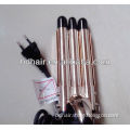 Professional hair curler brands,Ceramic hair curling iron three barrels